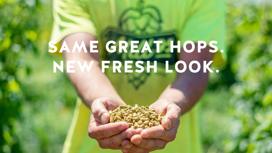 Same great hops. New fresh look.